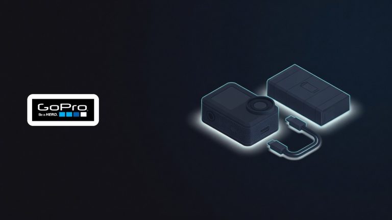 GoPro logo beside an illustration for the article: Power Up Your Adventures:  The GoPro Enduro Battery