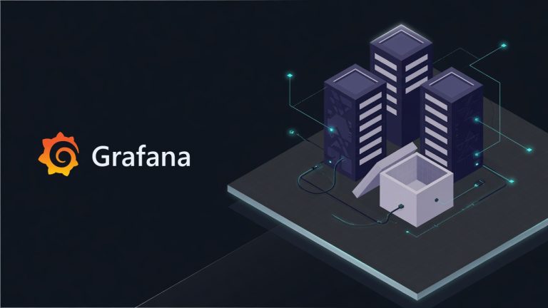 Grafana logo beside an illustration for the article: Grafana + AI: what I gained and what I'm still figuring out